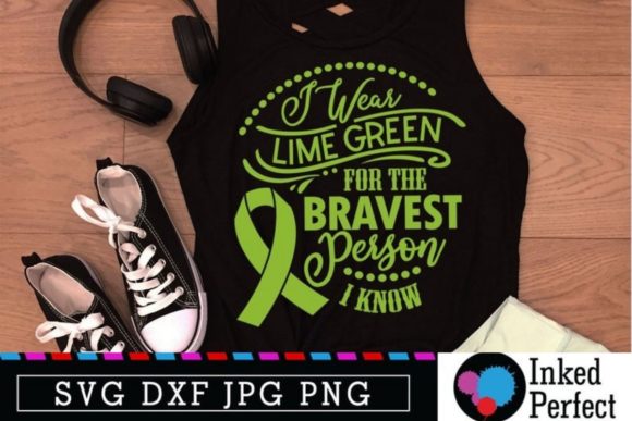 I Wear Lime Green for the Bravest Person I Know Graphics
