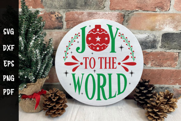 Joy to the World SVG: Graphics & Crafts for Christmas Campaigns