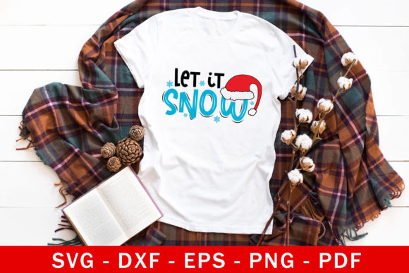 Let It Snow SVG: Christmas Graphics for Crafts & Brand Projects